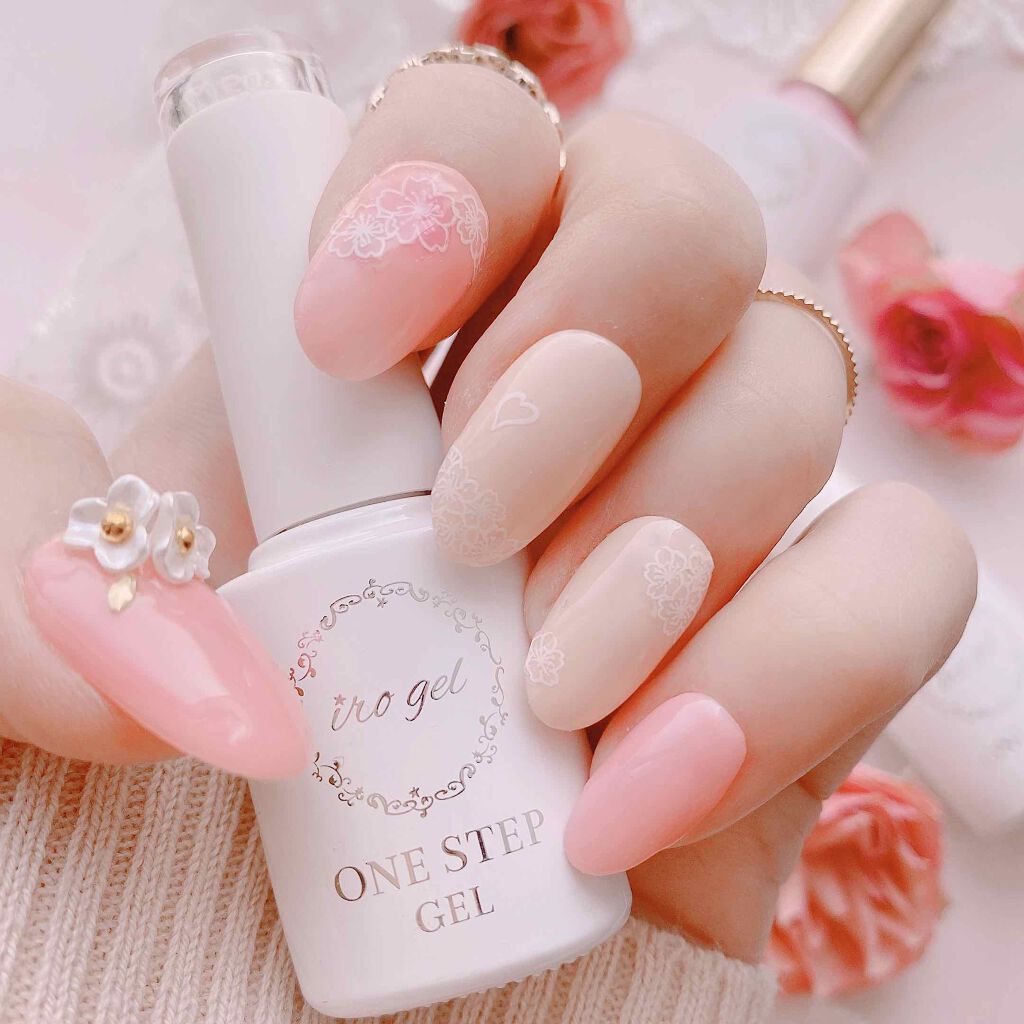ワンステップカラージェル/irogel(イロジェル)/ジェルネイルを使ったクチコミ(4枚目)