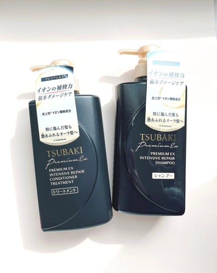 プレミアムEX インテンシブリペア <シャンプー>/コンディショナー<ヘアトリートメント> /TSUBAKI/市販シャンプーを使ったクチコミ(1枚目)