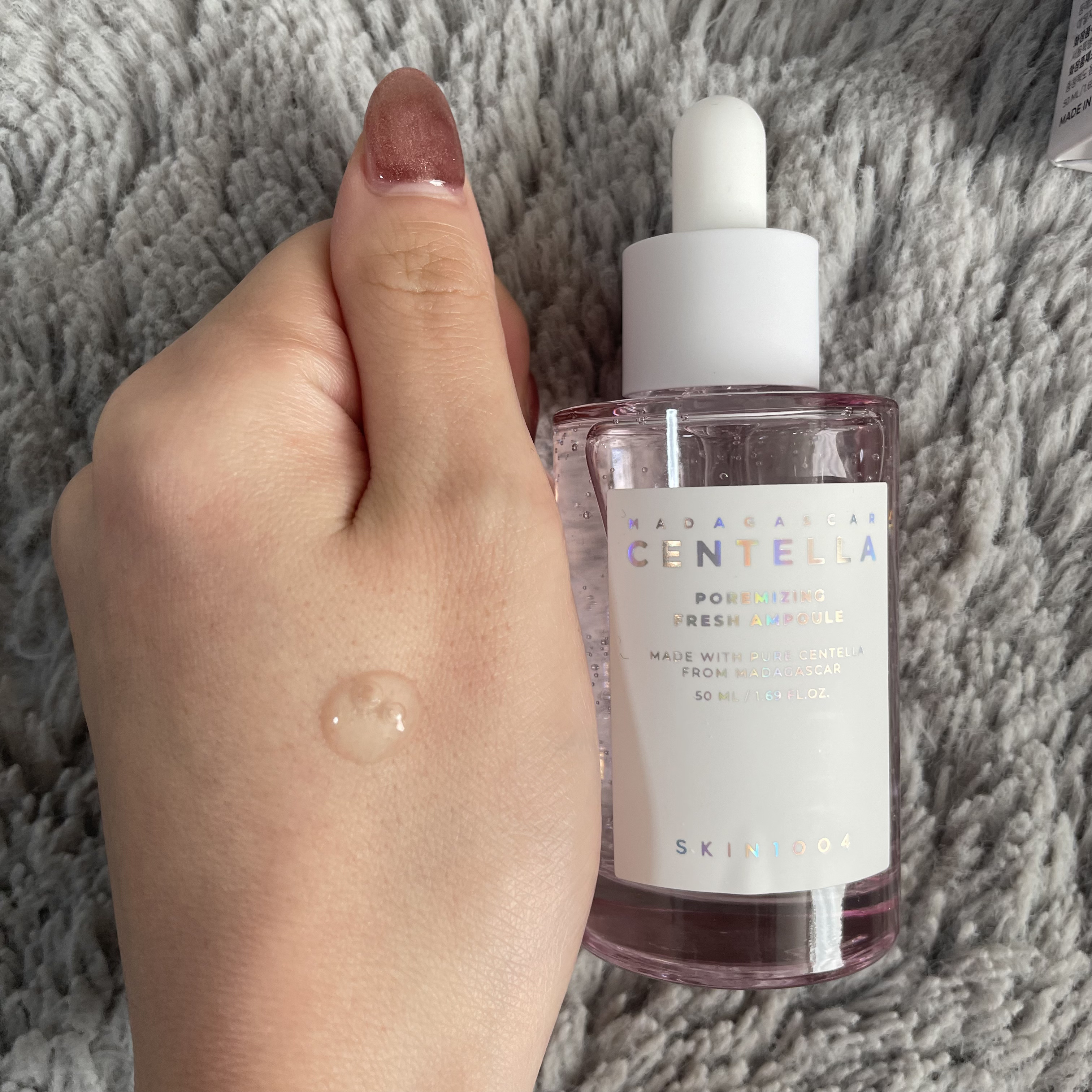 ポアマイジング フラッシュ アンプル/SKIN1004/美容液を使ったクチコミ（2枚目）