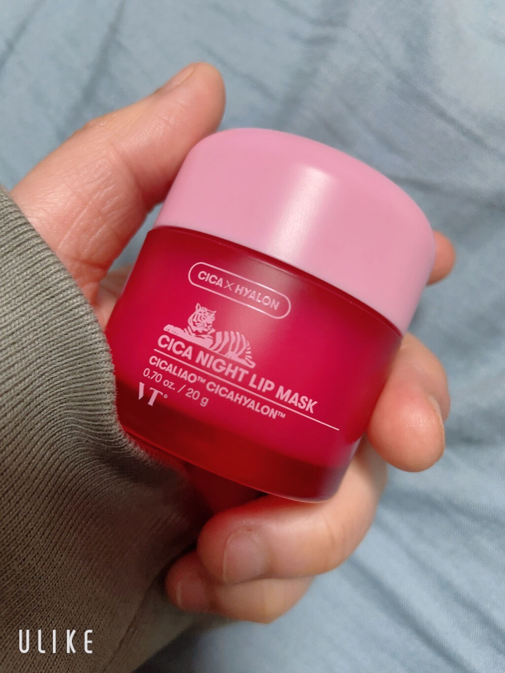 CICA ナイトリップマスク/VT/リップマスクを使ったクチコミ（1枚目）