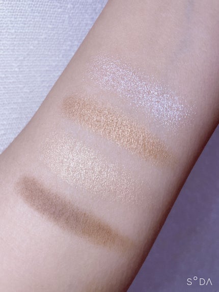 リラクシーアイシャドウ/GENE TOKYO/アイシャドウパレットを使ったクチコミ(4枚目)