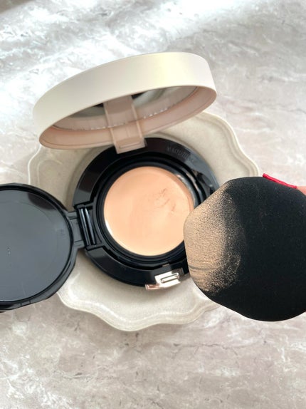 ドラマティッククッションジェリー/マキアージュ/クッションファンデーションを使ったクチコミ(4枚目)