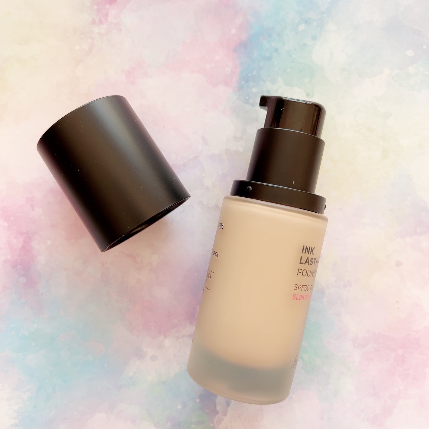 インクラスティングファンデーション スリムフィットEX/THE FACE SHOP/リキッドファンデーションを使ったクチコミ(2枚目)