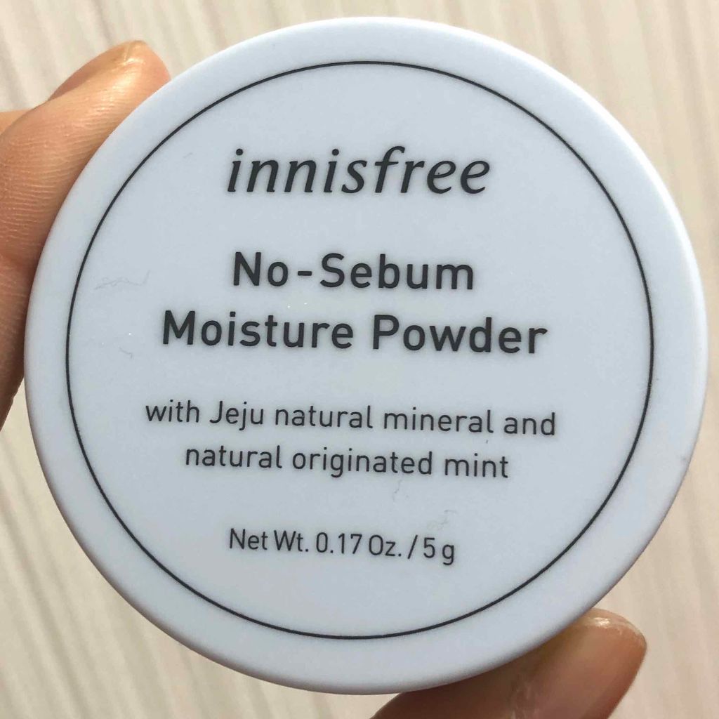 ノーセバム モイスチャーパウダー/innisfree/プレストパウダーを使ったクチコミ（1枚目）