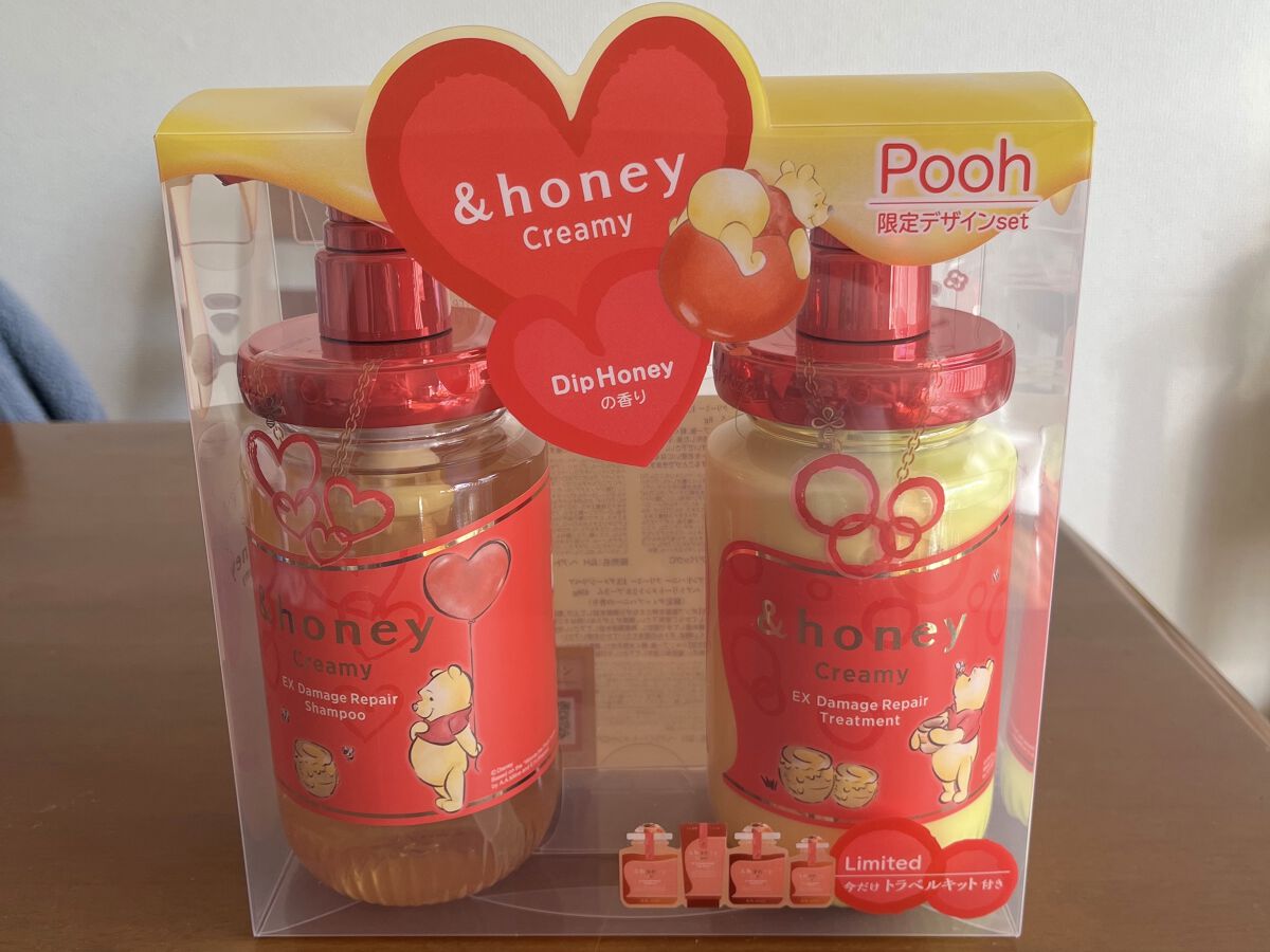 Creamy EXダメージリペアシャンプー1.0/ヘアトリートメント2.0/&honey/市販シャンプーを使ったクチコミ（2枚目）