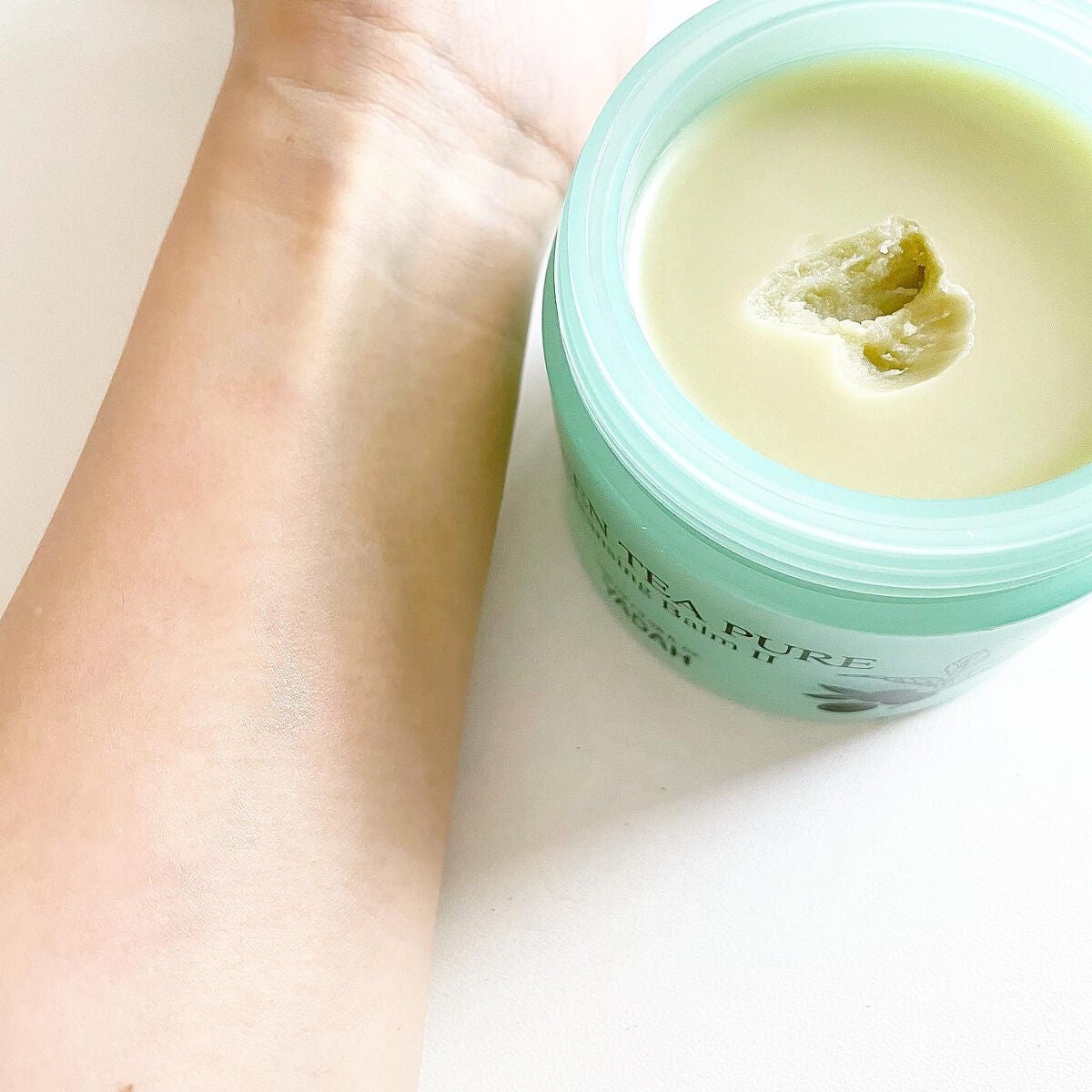 グリーンティーピュアクレンジングバームⅡ/YADAH/クレンジングバームを使ったクチコミ(6枚目)