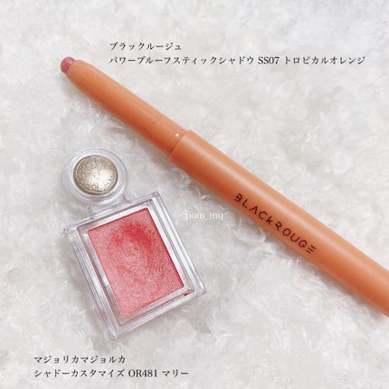 シャドーカスタマイズ/MAJOLICA MAJORCA/単色アイシャドウを使ったクチコミ(2枚目)