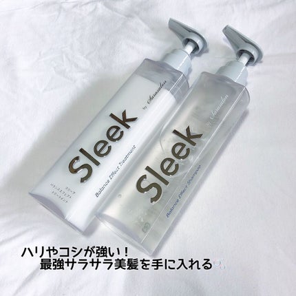 バランスエフェクトシャンプー/トリートメント/スリーク by サラサロン/市販シャンプーを使ったクチコミ(1枚目)