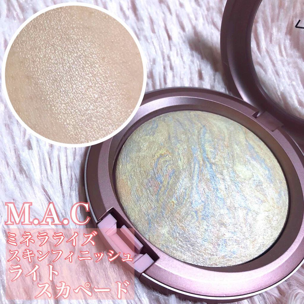 M·A·C ミネラライズ スキンフィニッシュ ウォーム ローズ/M・A・C/パウダーハイライトを使ったクチコミ（2枚目）