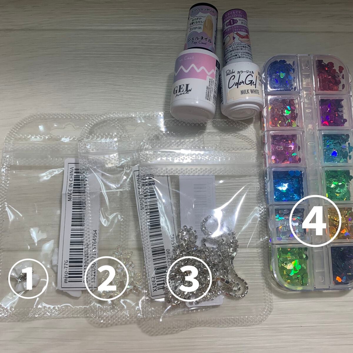 パル カラージェル/キャンドゥ/ジェルネイルを使ったクチコミ(2枚目)