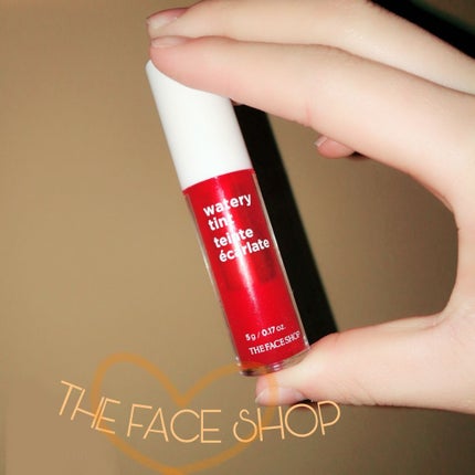 ウォータリーティント/THE FACE SHOP/口紅を使ったクチコミ(1枚目)