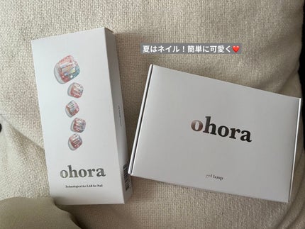 スターターセット/ohora/ネイル用品を使ったクチコミ(1枚目)