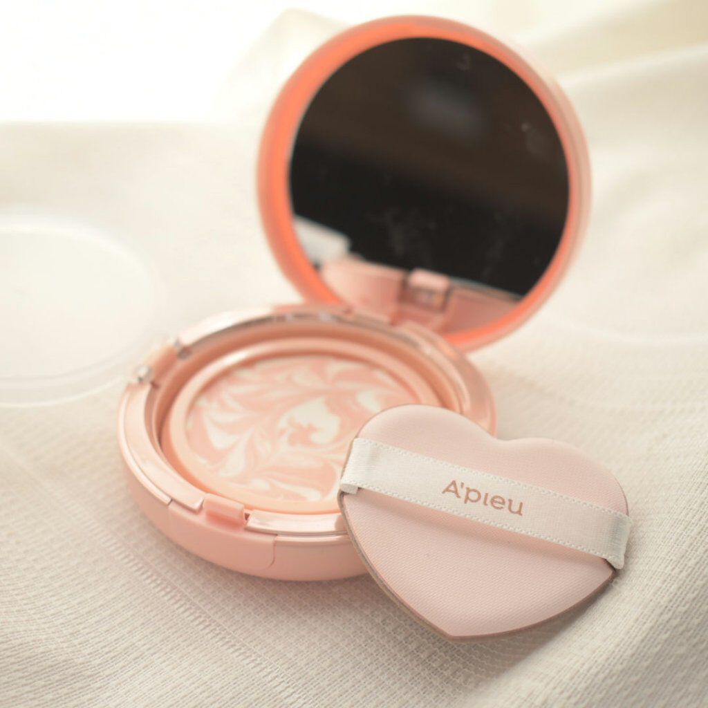 ハートパフ/A’pieu/パフ・スポンジを使ったクチコミ（2枚目）