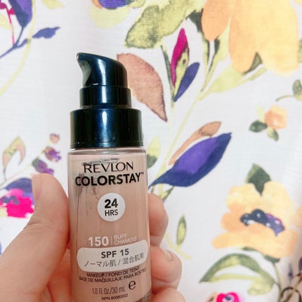 カラーステイ ロングウェア メイクアップ/REVLON/リキッドファンデーションを使ったクチコミ(2枚目)