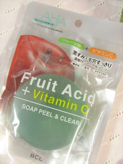 ソープ ピール&クリア/クレンジングリサーチ/洗顔石鹸を使ったクチコミ(1枚目)