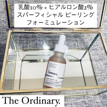 The Ordinary Lactic Acid 10% + HAのクチコミ「_

The Ordinary.

Lactic Acid 10% + HA

乳酸10% +.....」（1枚目）