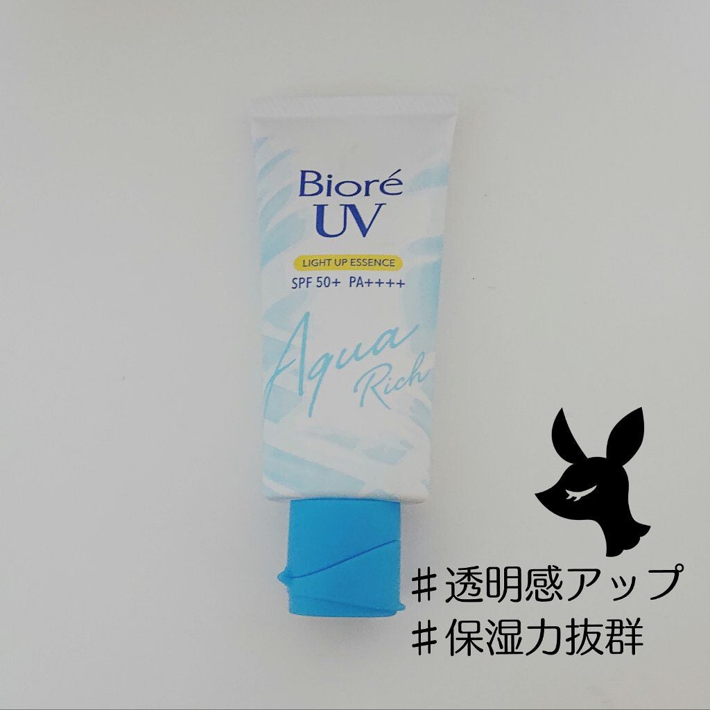 ビオレUV アクアリッチ ライトアップエッセンス/ビオレ/日焼け止めクリームを使ったクチコミ(1枚目)