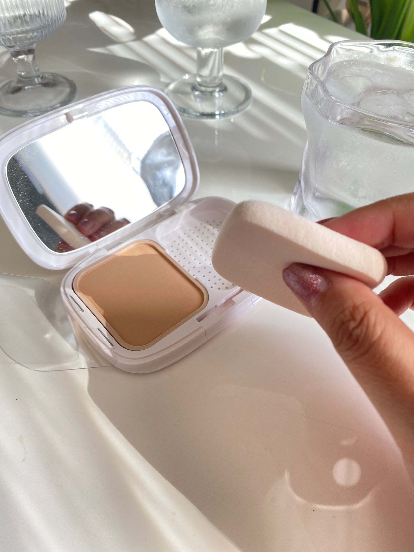 パウダーファンデーション/media luxe/パウダーファンデーションを使ったクチコミ(7枚目)