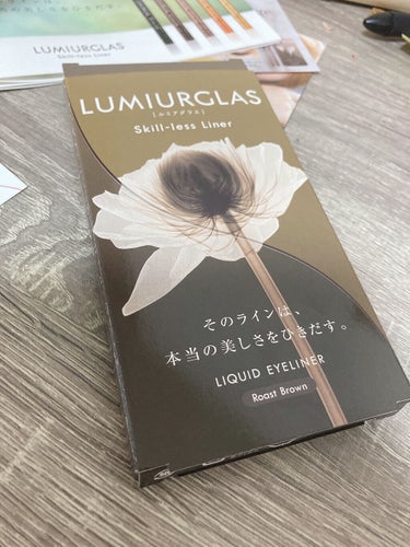 スキルレスライナー/LUMIURGLAS/リキッドアイライナーを使ったクチコミ（3枚目）