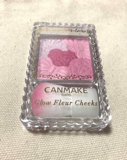 グロウフルールチークス/キャンメイク/パウダーチークを使ったクチコミ(1枚目)