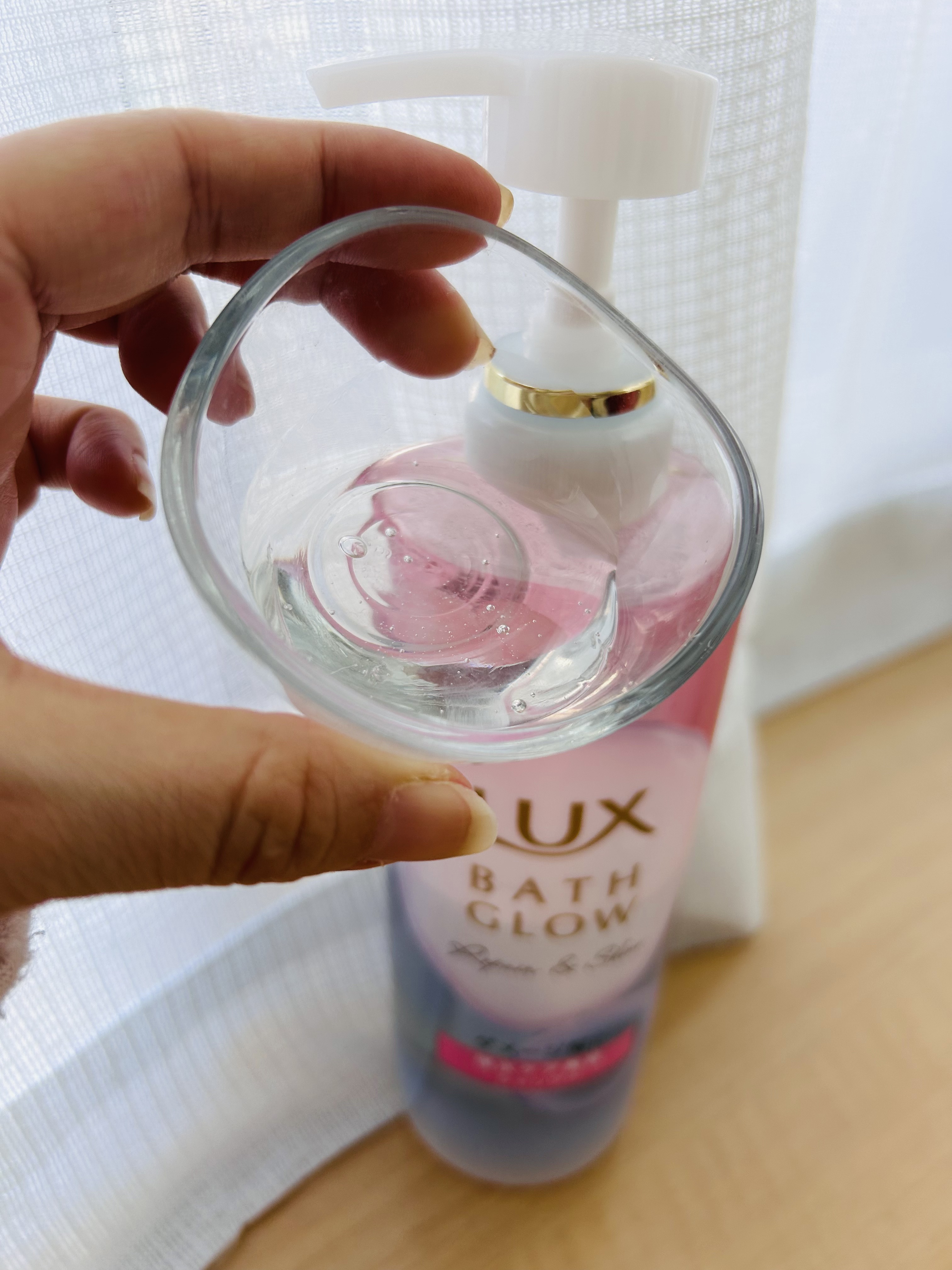 バスグロウ ストレート&シャイン シャンプー/トリートメント/LUX/市販シャンプーを使ったクチコミ（2枚目）