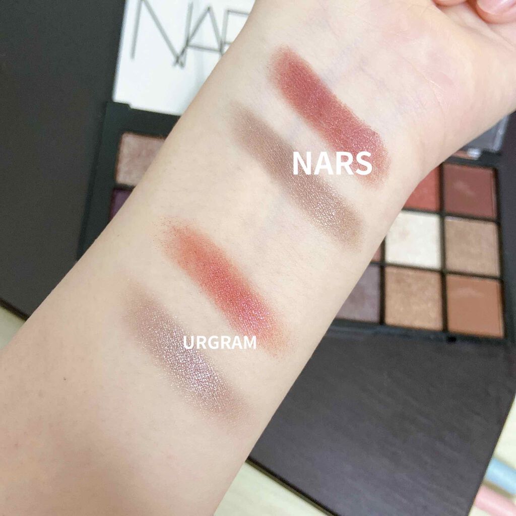 UR GLAM　BLOOMING EYE COLOR PALETTE/U R GLAM/アイシャドウパレットを使ったクチコミ（2枚目）