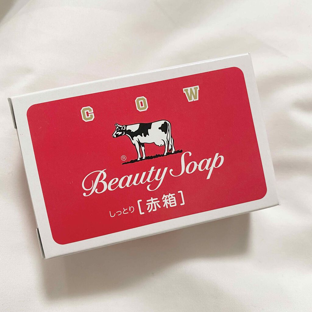 赤箱 (しっとり)/カウブランド/洗顔石鹸を使ったクチコミ（1枚目）