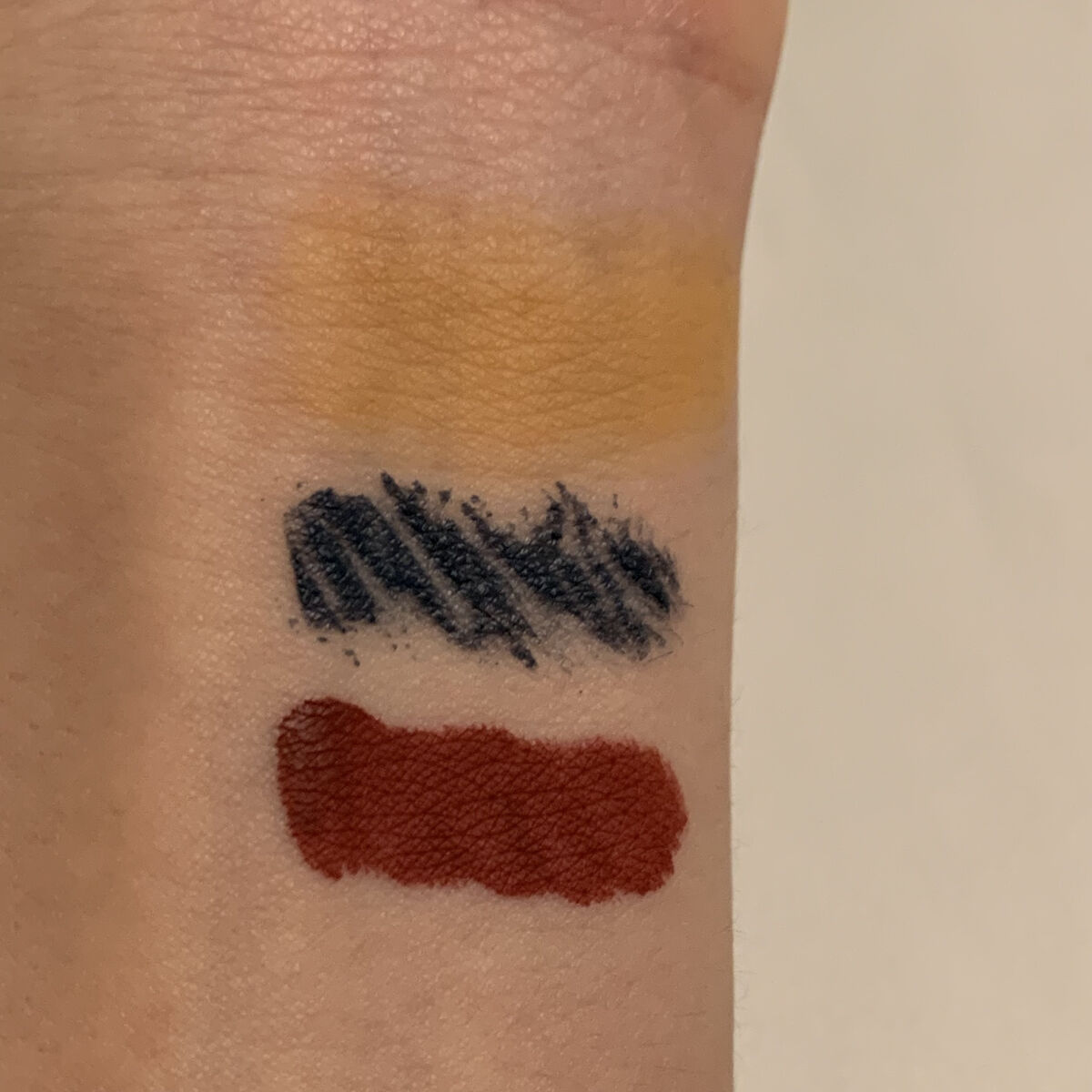 3色マロンアイシャドウパレット 02 パインケーキ（しっとりパールラメ）/LEEMEMBER/アイシャドウパレットを使ったクチコミ（2枚目）