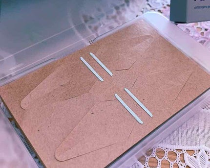 カンタン80/メザイク/二重まぶた用アイテムを使ったクチコミ(3枚目)