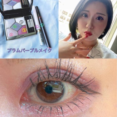 プラムパープルメイク💜🫐
⁡
使用したもの🌈
Dior サンククルールクチュール 159
シピシピ イルミネーションライナー04
uzu アイオープニングライナー
ブラウンブラック
⁡
①をアイホールと