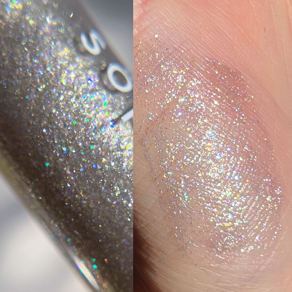 メイクアップグリッター 01：ダイアモンド/sopo/グリッターを使ったクチコミ（2枚目）