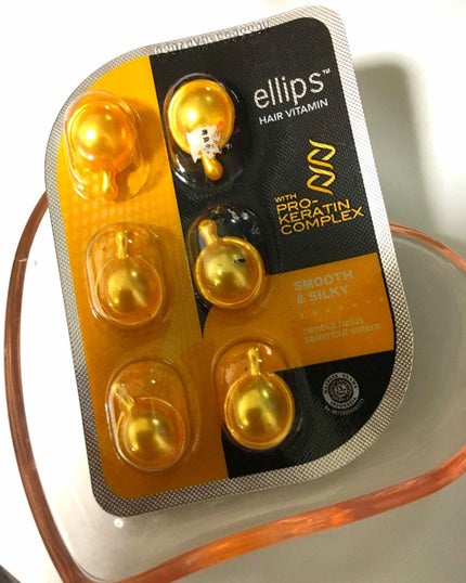 ヘアーオイル【トリートメント】/ellips/ヘアオイルを使ったクチコミ(1枚目)