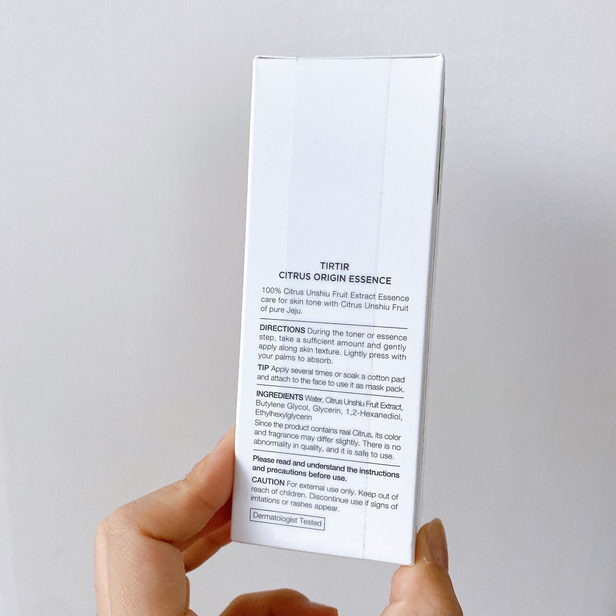 シトラスオリジンエッセンス/TIRTIR(ティルティル)/化粧水を使ったクチコミ(5枚目)