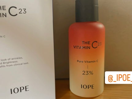 ザビタミンC23/IOPE/美容液を使ったクチコミ(4枚目)