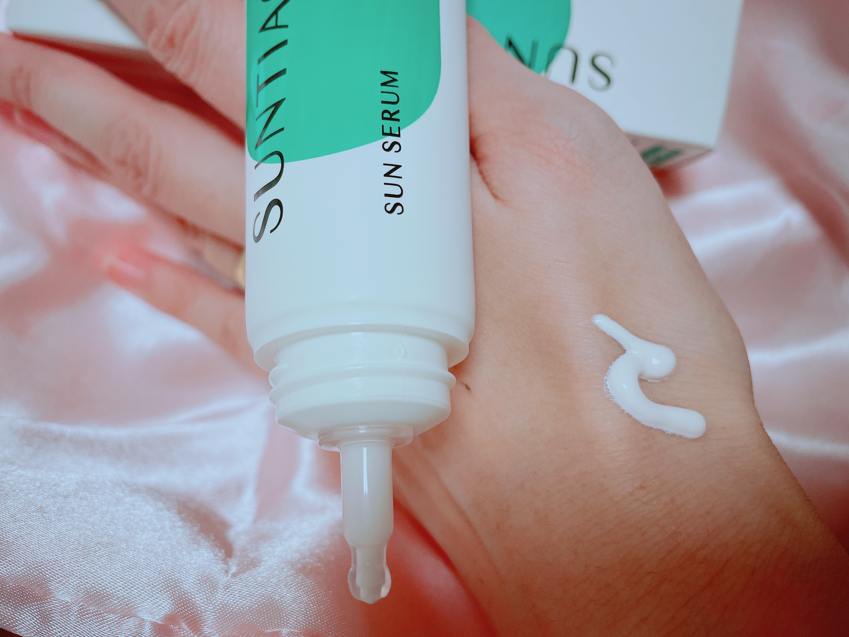 サンティエイジングゴルフサンセラム/ラプコス/日焼け止めミルクを使ったクチコミ（2枚目）