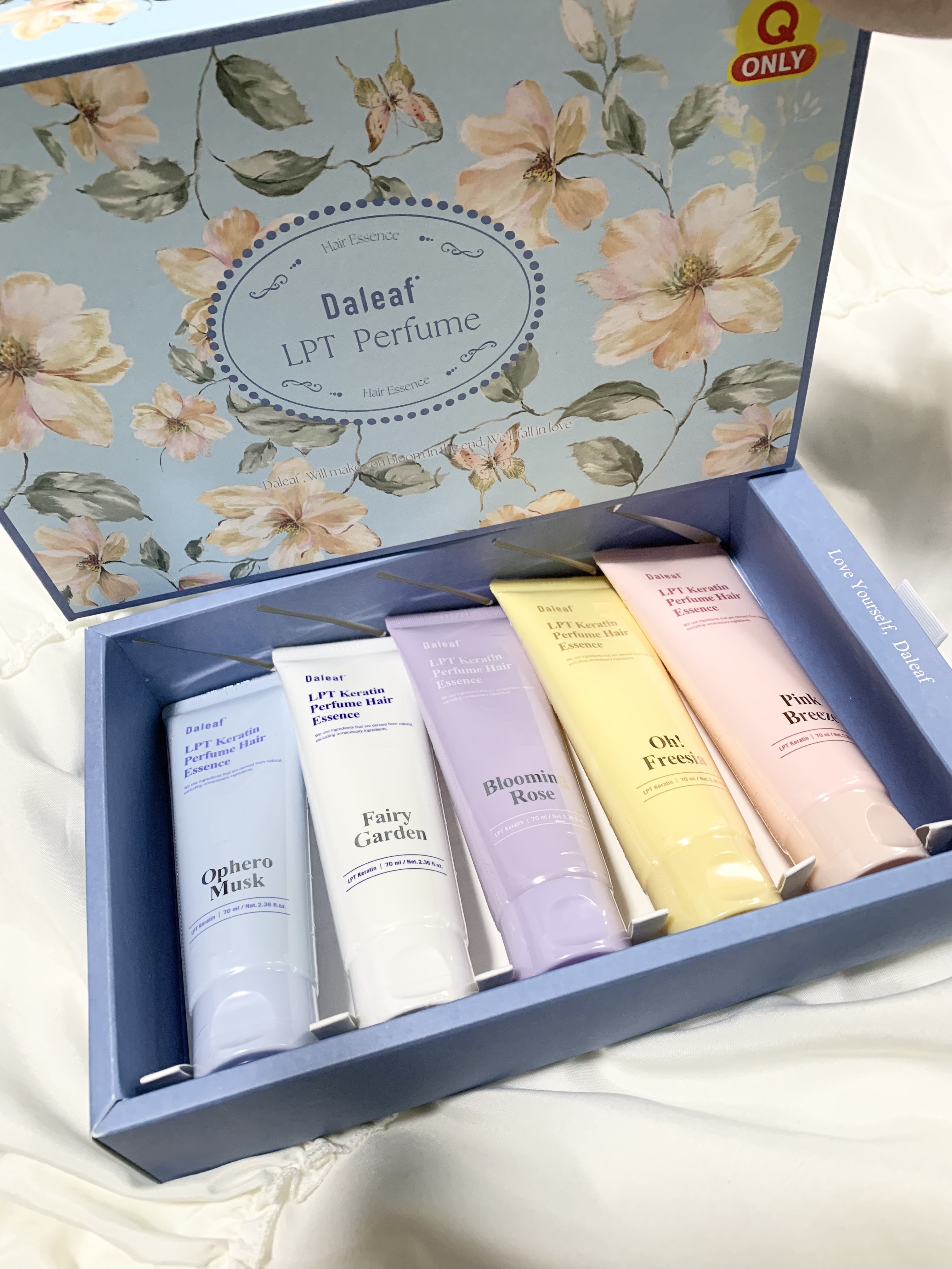LPT Keratin パフュームヘアエッセンス Blooming Rose/Daleaf/ヘアミルクを使ったクチコミ（1枚目）