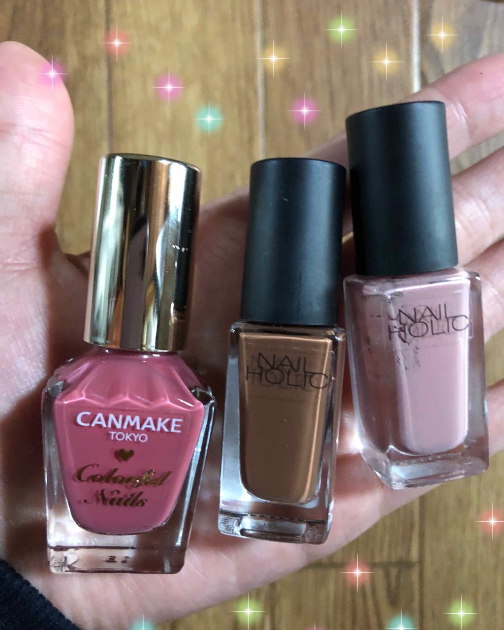 ネイルホリック Pinkish color/ネイルホリック/マニキュアを使ったクチコミ（1枚目）