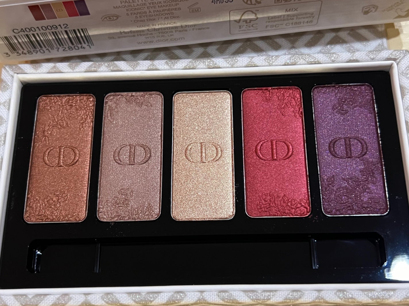 【旧】エクラン クチュール アイ パレット/Dior/マルチパレットを使ったクチコミ(1枚目)