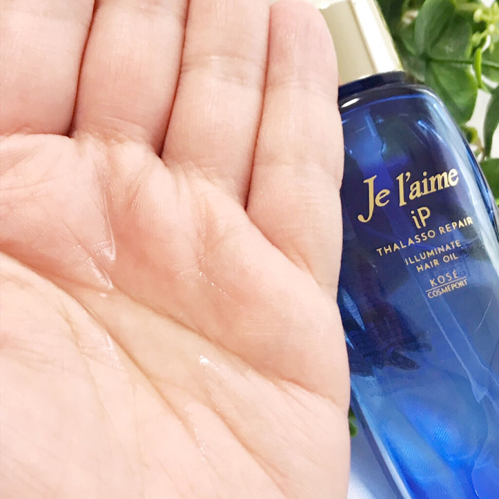 iP タラソリペア 補修美容液シャンプー/補修美容液トリートメント (ディープモイスト)/Je l'aime/市販シャンプーを使ったクチコミ（2枚目）
