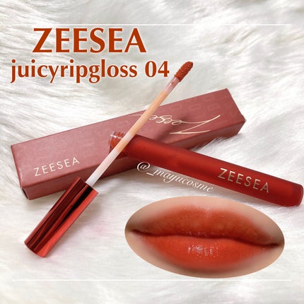 ZEESEA 「0」重力 軽いリキッド #ルージュ/ZEESEA/リップグロスを使ったクチコミ(1枚目)