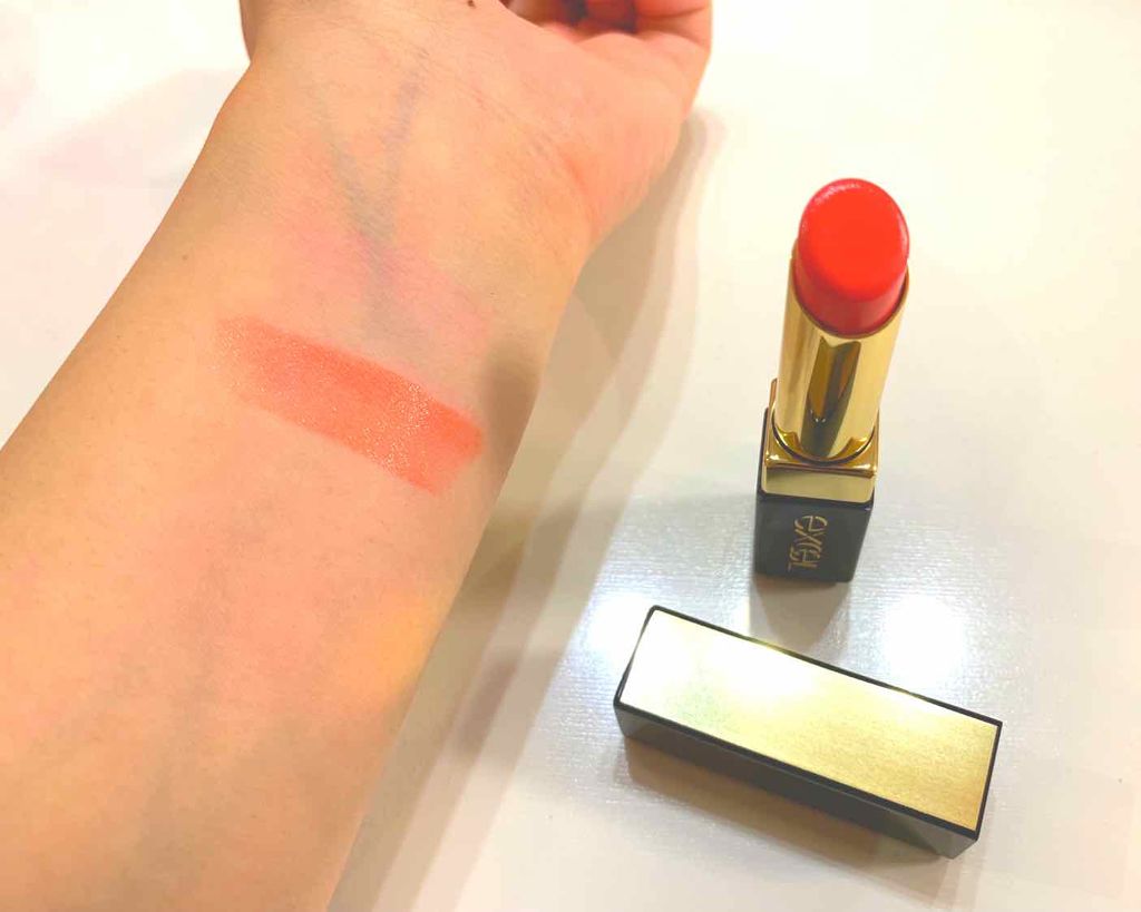 グレイズバームリップ/excel/口紅を使ったクチコミ（2枚目）