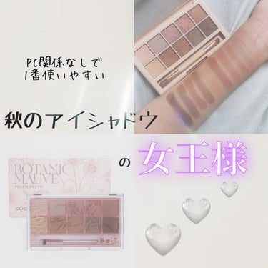 プロ アイ パレット 09 BOTANIC MAUVE(AD)/CLIO/アイシャドウパレットを使ったクチコミ（1枚目）