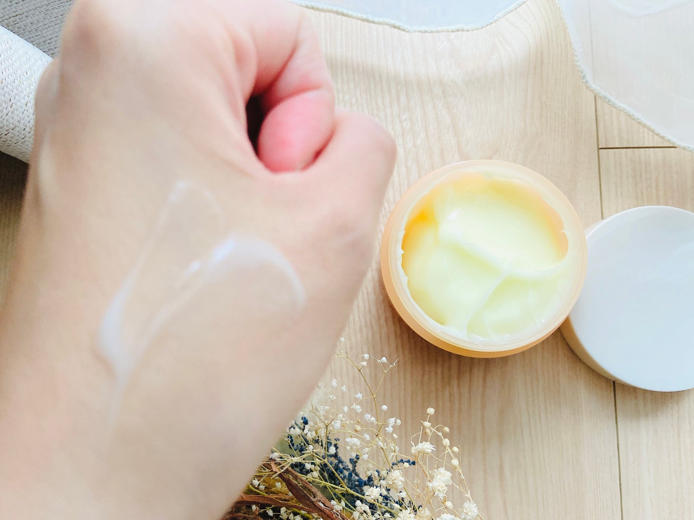 グロービタグットナイトクリーム/AROMATICA/フェイスクリームを使ったクチコミ(8枚目)