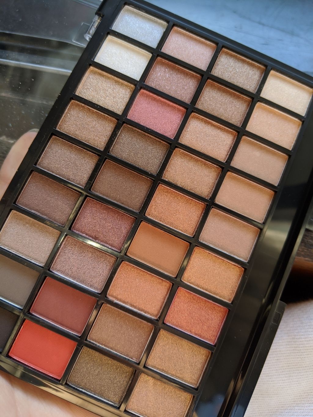 36カラーアイシャドウパレット/ドン・キホーテ/アイシャドウパレットを使ったクチコミ(3枚目)