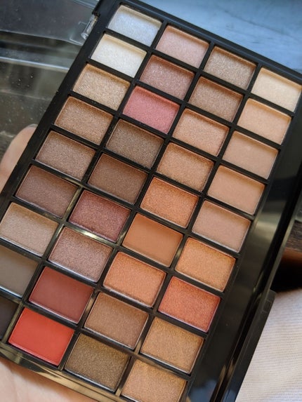 36カラーアイシャドウパレット/ドン・キホーテ/アイシャドウパレットを使ったクチコミ(3枚目)