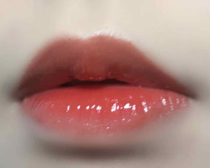 グラスティングウォーターティント 01 コーラル ミスト/rom&nd/リップティントを使ったクチコミ(3枚目)