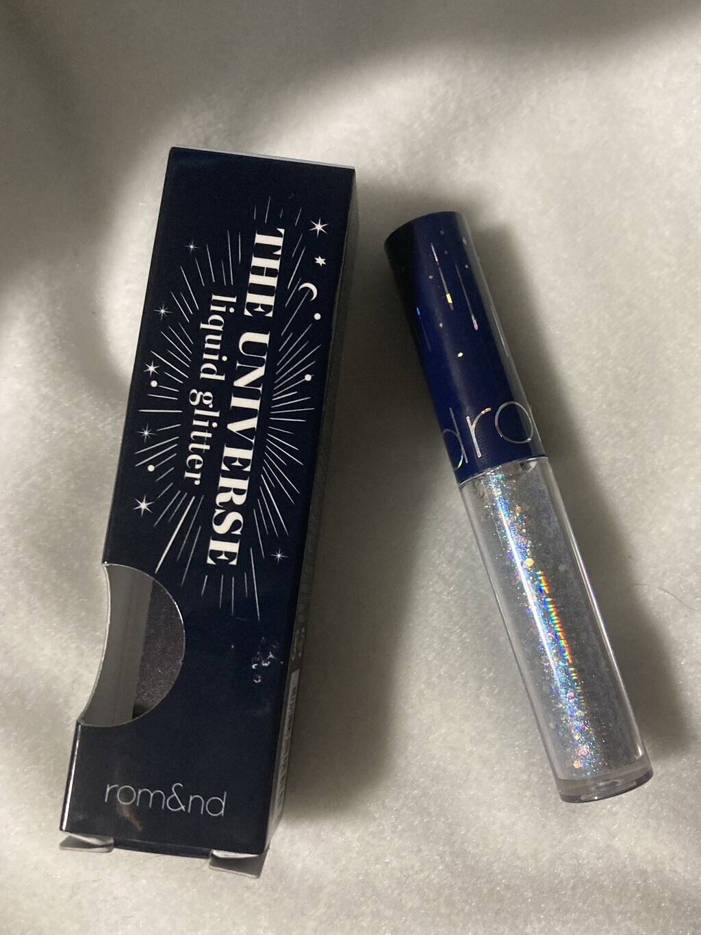 リキッド グリッター シャドウ/rom&nd/グリッターを使ったクチコミ（1枚目）