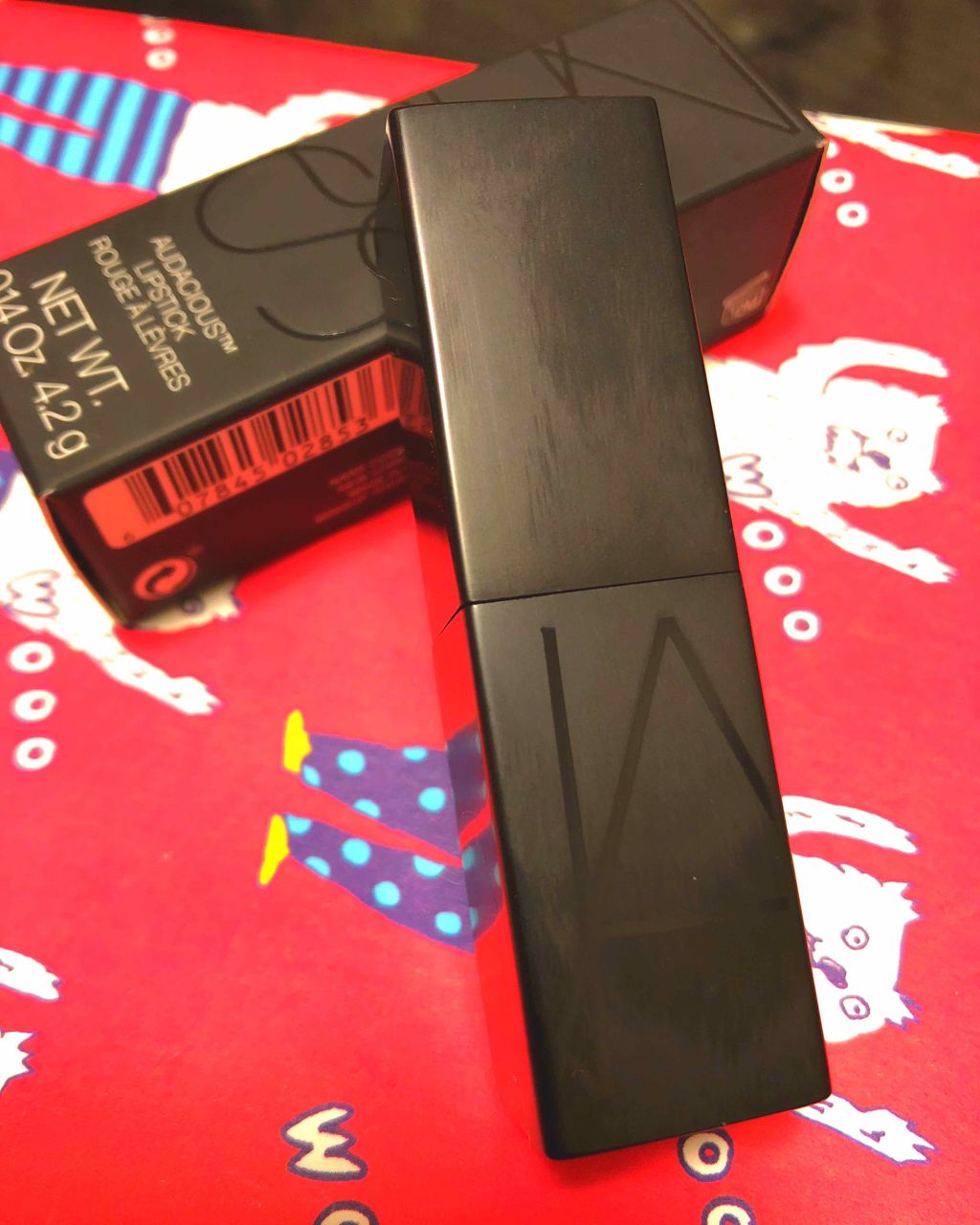オーデイシャスリップスティック/NARS/口紅を使ったクチコミ（2枚目）