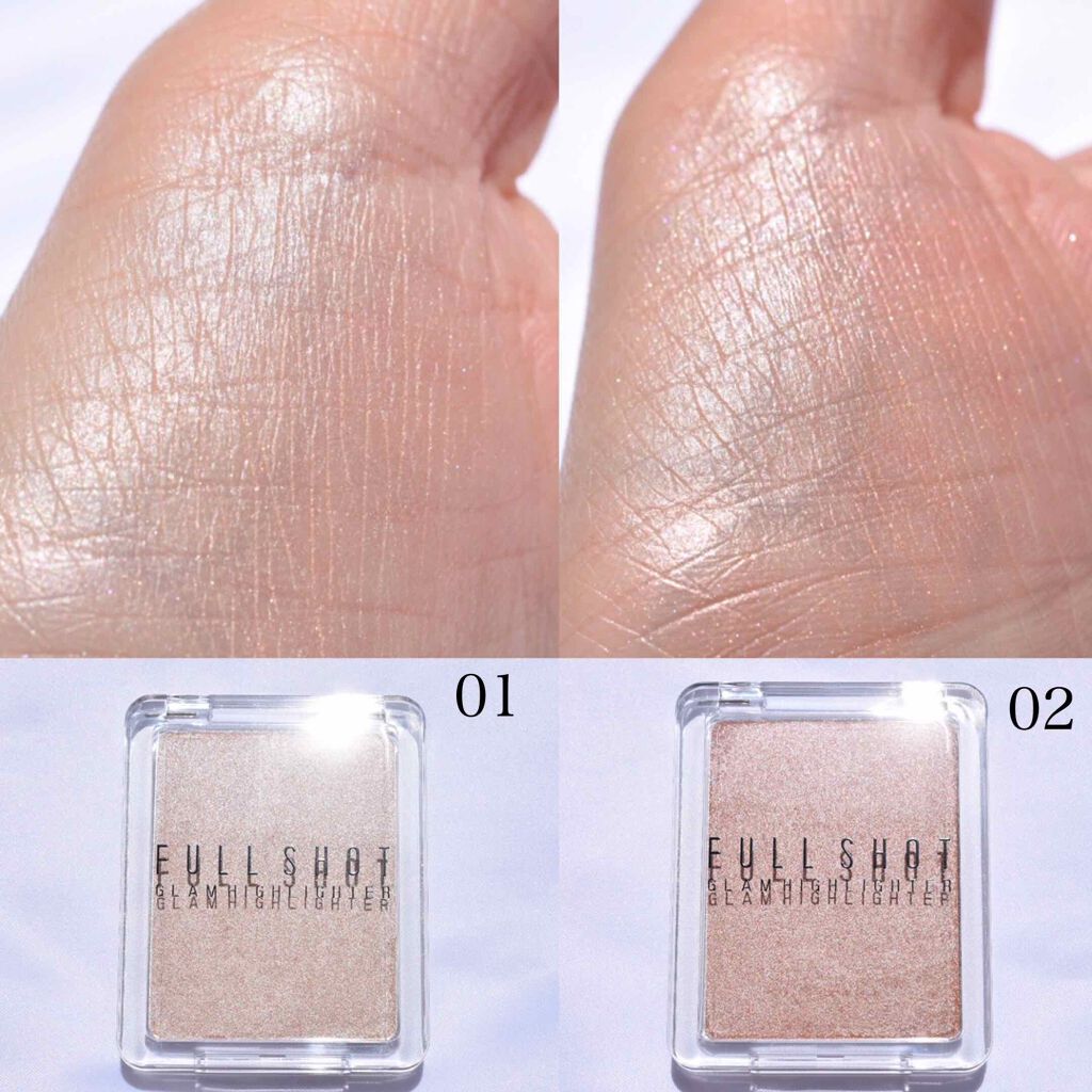 FULL SHOT GLAM HIGHLIGHTER/A’pieu/パウダーハイライトを使ったクチコミ（2枚目）