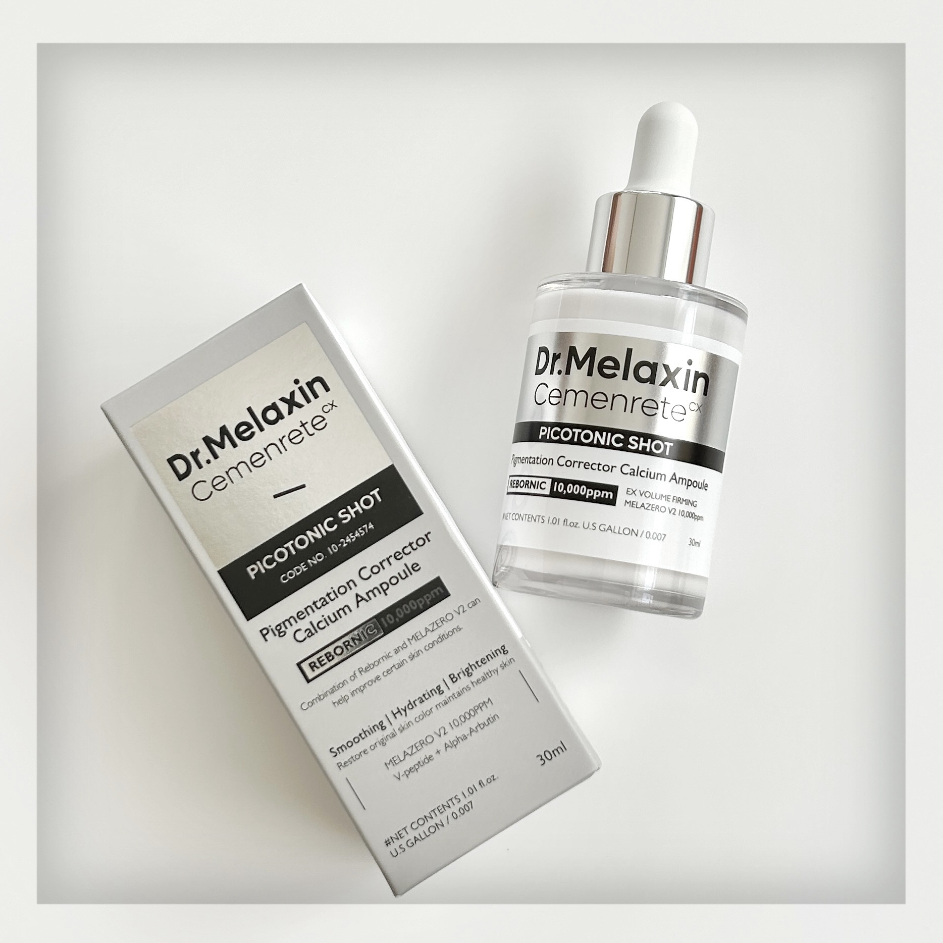 セメンリトピコトニックショットアンプル/Dr.Melaxin/美容液を使ったクチコミ（2枚目）